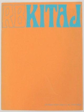 Item #162126 R B Kitaj: Paintings and Prints. R. B. KITAJ, Maurice Tuchman