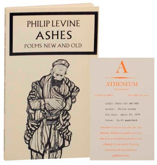 Item #162221 Ashes: Poems New and Old. Philip LEVINE
