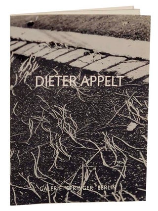 Item #162357 Dieter Appelt: Sasso 1995. Dieter APPELT