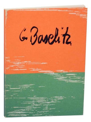 Item #162581 Georg Baselitz: Graphik 1988. Georg BASELITZ