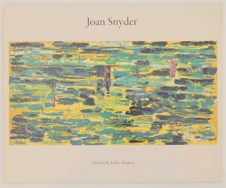 Item #162967 Joan Snyder. Joan SNYDER