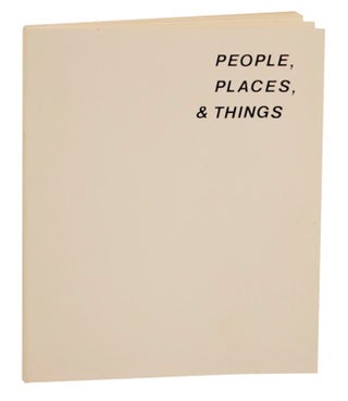 Item #163064 People, Places, & Things. Jim SNITZER