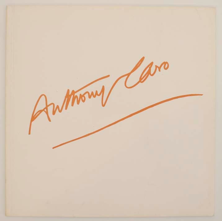 Item #163612 Anthony Caro: Barcelona Sculpture. Anthony CARO.
