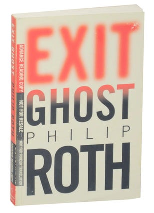 Item #164268 Exit Ghost. Philip ROTH