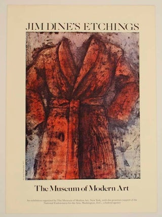 Item #164389 Jim Dine's Etchings. Jim DINE, Riva Castleman
