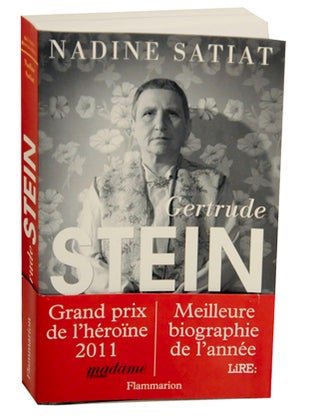 Item #164452 Gertrude Stein. Nadine SATIAT