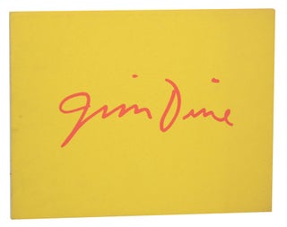 Item #164509 Jim Dine: Looking in the Dark, New Mixed Media Works on Paper and Sculpture....