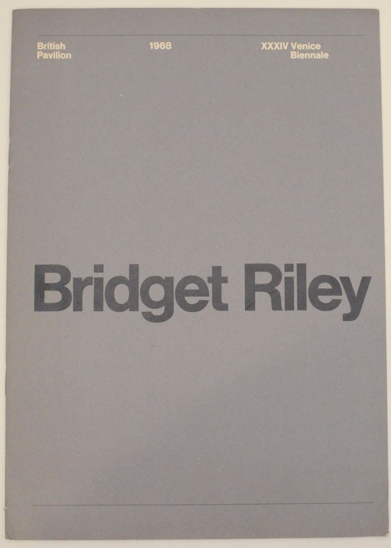 Item #164748 Bridget Riley. Bridget RILEY, David Thompson.