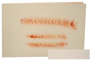 Item #164974 Facings (Signed First Edition). Leon GOLUB, David Reynolds