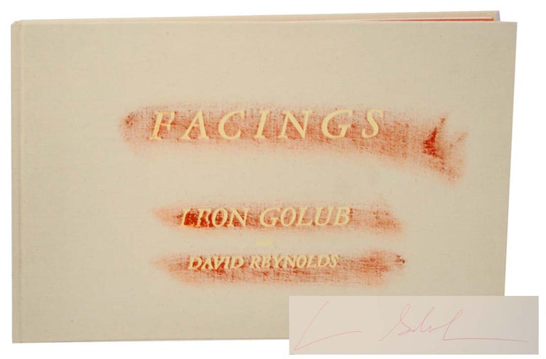 Item #164974 Facings (Signed First Edition). Leon GOLUB, David Reynolds.