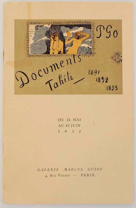 Item #165153 Exposition Gaugin: Aquarelles, Monotypes, Dessins. Paul GAUGUIN