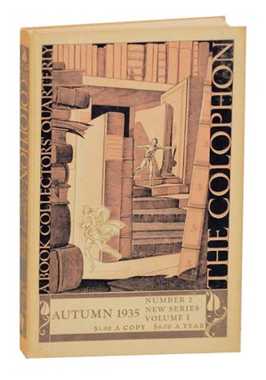 Item #165249 The Colophon A Book Collectors Quarterly New Series Volume 1 Number Two (2