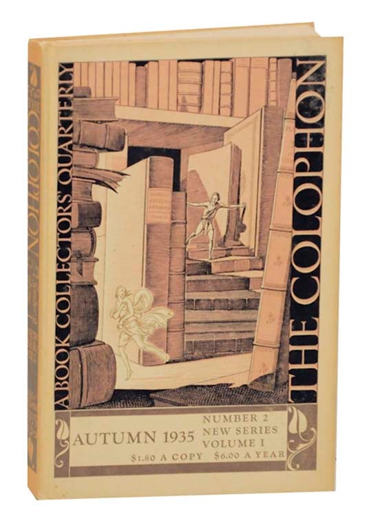 Item #165249 The Colophon A Book Collectors Quarterly New Series Volume 1 Number Two (2)