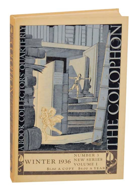 Item #165250 The Colophon A Book Collectors Quarterly New Series Volume 1 Number Three (3)