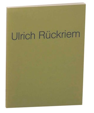 Item #165427 Ulrich Ruckriem Skulpturen. Ulrich RUCKRIEM, Hannelore Kersting, Laszlo Glozer