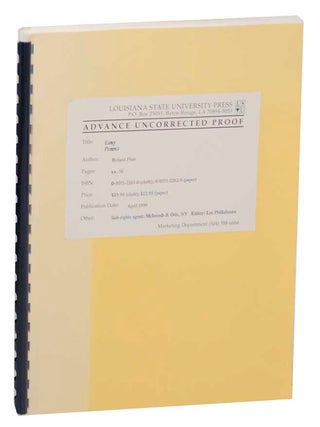 Item #166044 Easy: Poems. Roland FLINT