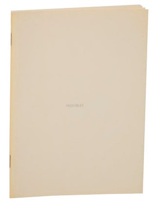 Item #166090 Possibles. Christopher COOK