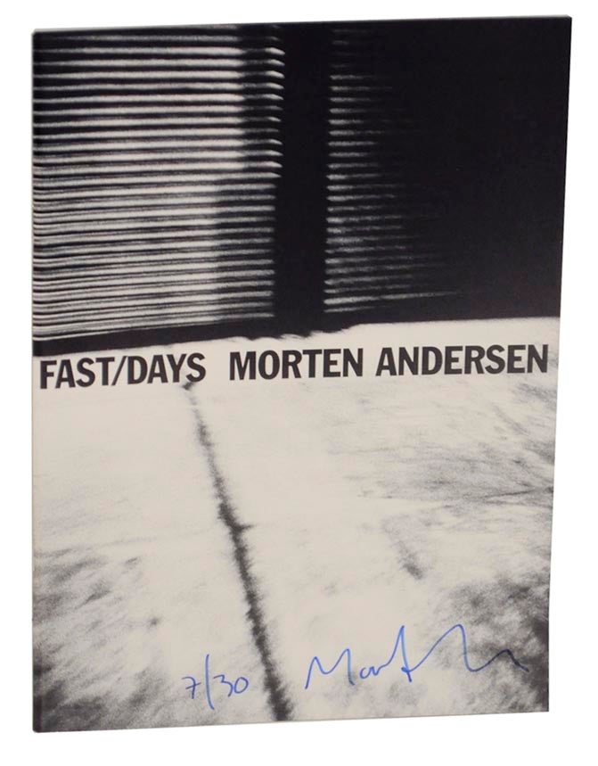Item #166158 Fast/Days (Signed Limited Edition). Morten ANDERSEN.