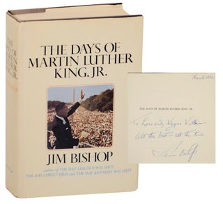Item #166901 The Days of Martin Luther King, Jr. (Signed First Edition). Jim BISHOP
