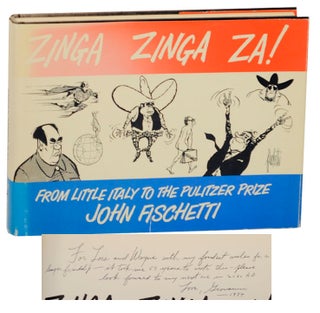 Item #166993 Zinga Zinga Za!: From Little Italy to the Pulitzer Prize (Signed First...