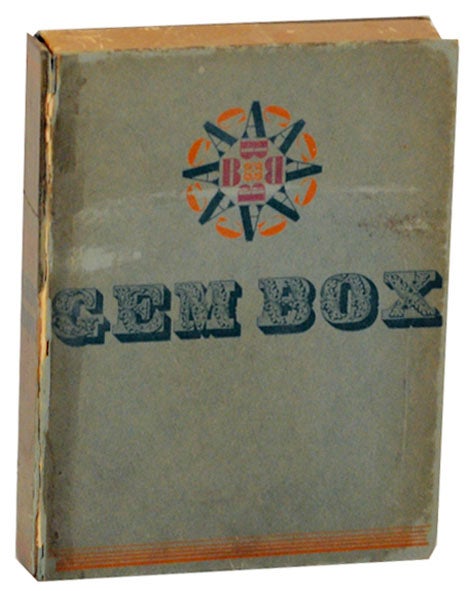 Item #167030 ABC Gem Box: A Display of Skill in Typography. Kurt H. VOLK.