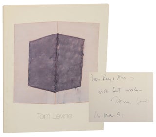 Item #167365 Tom Levine: Paintings, Drawings, Etchings. Tom LEVINE, Philip Yenawine