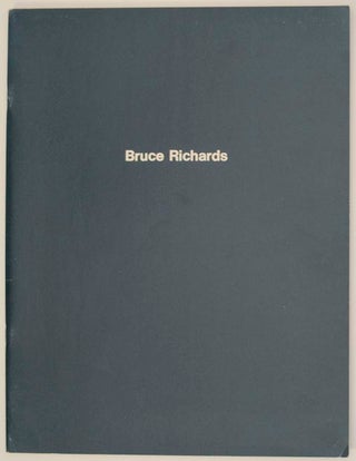 Item #167390 Bruce Richards: A Selection of Paintings and Watercolors. Bruce RICHARDS,...