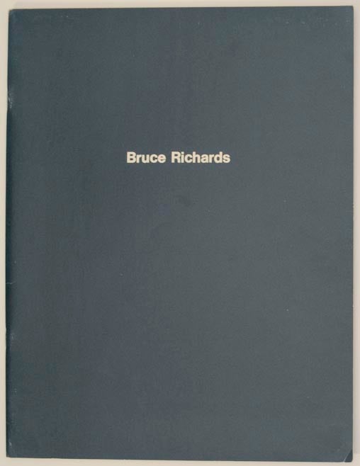 Item #167390 Bruce Richards: A Selection of Paintings and Watercolors. Bruce RICHARDS, Michael H. Smith.