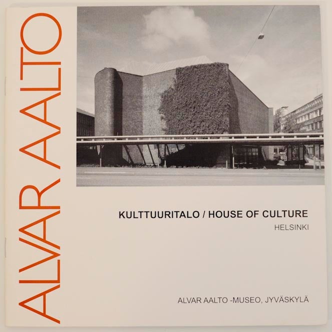 Item #167550 Kulttuuritalo, Helsinki / House of Culture, Helsinki. Alvar AALTO.