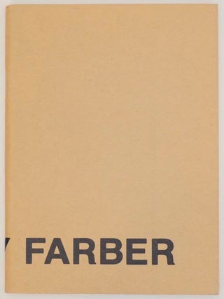 Item #167641 Manny Farber. Manny FARBER, Amy Goldin, Richard Armstrong
