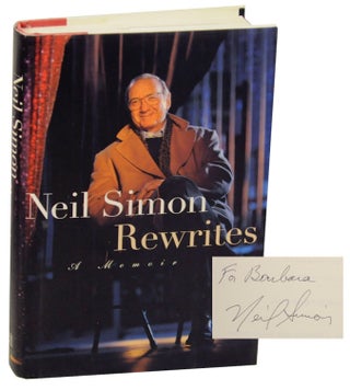 Item #167668 Rewrites: A Memoir (Signed First Edition). Neil SIMON