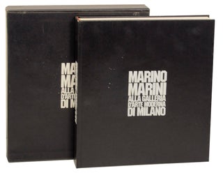 Item #167770 Marino Marini Alla Galleria D'Arte Moderna Di Milano. Marino MARINI