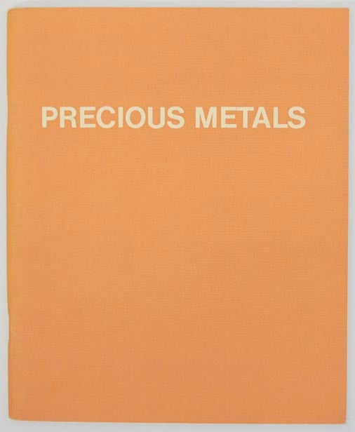 Item #168030 Precious Metals. Roger PALMER.