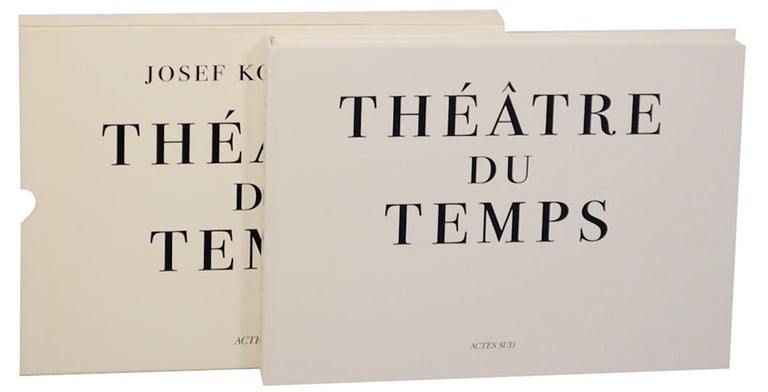Item #168072 Theatre du Temps (Signed First Edition). Josef KOUDELKA, Erri de Luca, Diego Mormorio.
