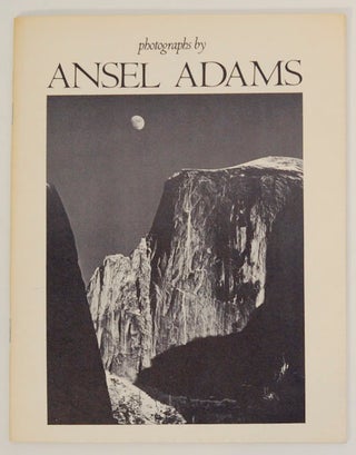 Item #168267 Photographs by Ansel Adams. Ansel ADAMS