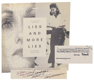 Item #168388 Lies and More Lies: The Photography of Representation (Signed First Edition)....