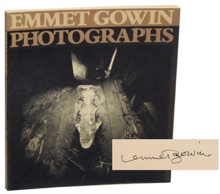 Item #168410 Emmet Gowin: Photographs (Signed First Edition). Emmet GOWIN