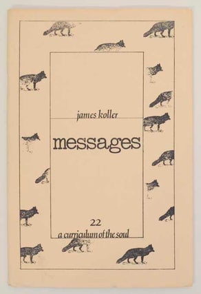 Item #168567 Messages. James KOLLER