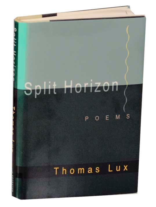 Item #168984 Split Horizon. Thomas LUX.