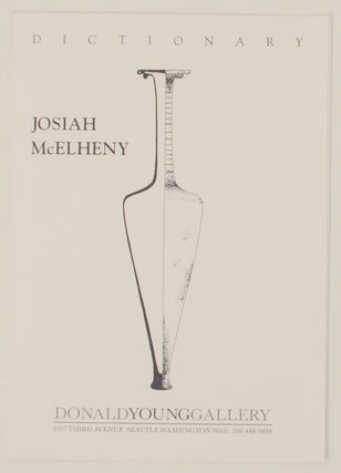 Item #169002 Dictionary. Josiah McELHENY