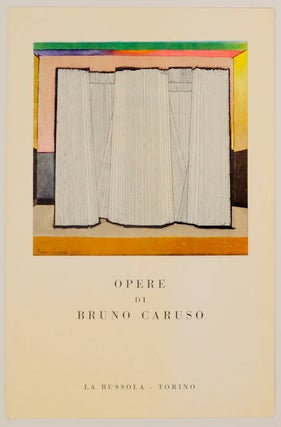 Item #169368 Opere Di Bruno Caruso. Bruno CARUSO