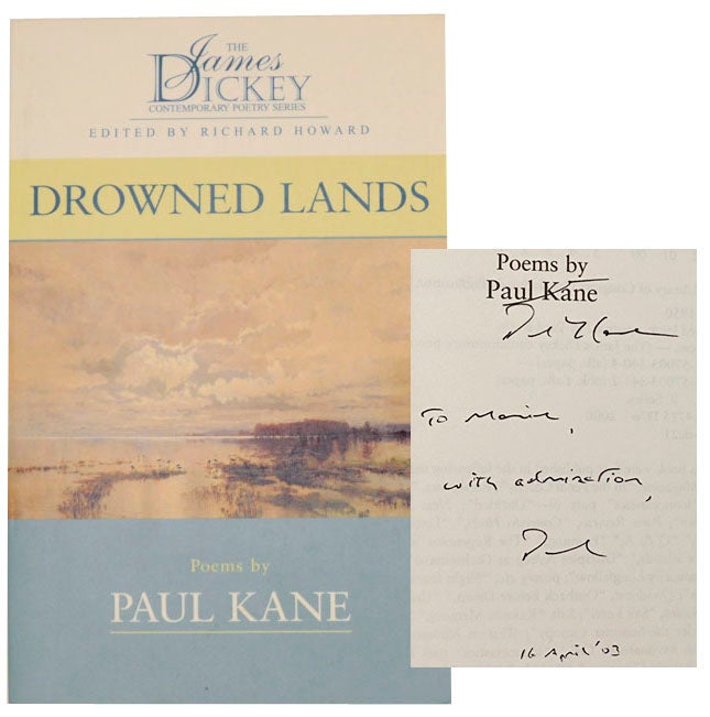 Item #169768 Drowned Lands (Signed First Edition). Paul KANE.