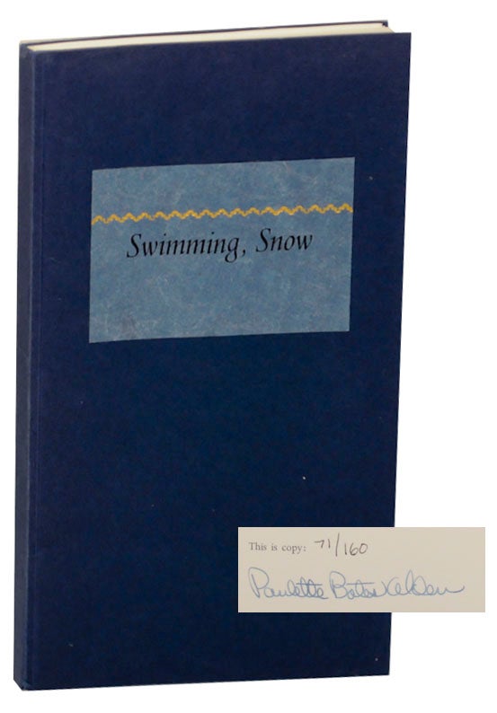 Item #169934 Swimming, Snow (Signed Limited Edition). Paulette Bates ALDEN, Maarja Roth.