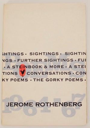 Item #170050 Poems 1964-1967. Jerome ROTHENBERG