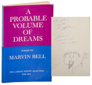 Item #170337 A Probable Volume of Dreams (Signed First Edition). Marvin BELL