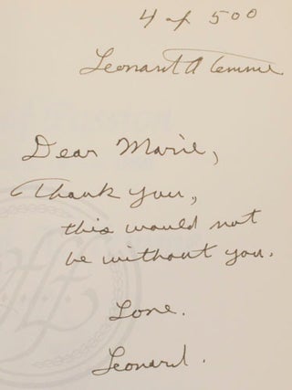 Songs of Passion: Selected Poems, 1985 to 1989 (Signed Association Copy)