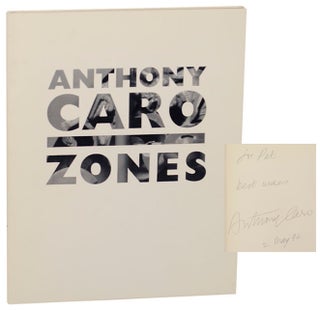 Item #170418 Anthony Caro, The Zone Series: Bronzes (Signed First Edition). Anthony CARO