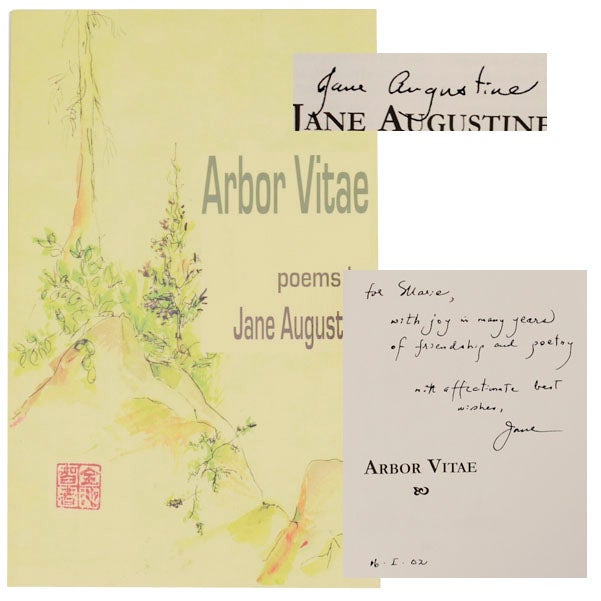 Item #170431 Arbor Vitae (Signed First Edition). Jane AUGUSTINE.