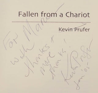 Fallen From a Chariot (Signed First Edition)