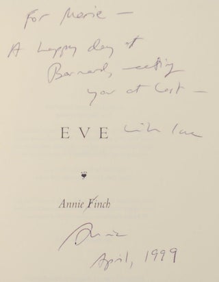Eve (Signed First Edition)